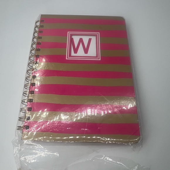 W spiral Journal Notebook cute pink journal - Picture 1 of 8